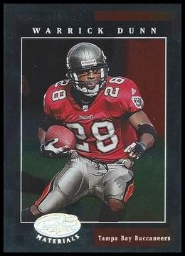 2001 Leaf Certified Materials 99 Warrick Dunn